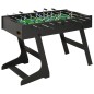 vidaXL Klappbarer Kickertisch 121 x 61 x 80 cm Schwarz vidaXL Klappbarer Kickertisch 121 x 61 x 80 cm Schwarz