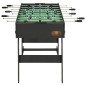 vidaXL Klappbarer Kickertisch 121 x 61 x 80 cm Schwarz vidaXL Klappbarer Kickertisch 121 x 61 x 80 cm Schwarz