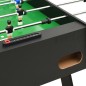 vidaXL Klappbarer Kickertisch 121 x 61 x 80 cm Schwarz vidaXL Klappbarer Kickertisch 121 x 61 x 80 cm Schwarz