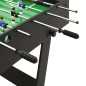 vidaXL Klappbarer Kickertisch 121 x 61 x 80 cm Schwarz vidaXL Klappbarer Kickertisch 121 x 61 x 80 cm Schwarz