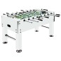 vidaXL Kickertisch Stahl 60 kg 140x74,5x87,5 cm Weiß vidaXL Kickertisch Stahl 60 kg 140x74,5x87,5 cm Weiß