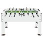 vidaXL Kickertisch Stahl 60 kg 140x74,5x87,5 cm Weiß vidaXL Kickertisch Stahl 60 kg 140x74,5x87,5 cm Weiß