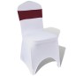 25x Stuhlschleifen Stretch Schleifenbänder + Diamant Schnalle Bordeaux 25x Stuhlschleifen Stretch Schleifenbänder + Diamant Schnalle Bordeaux