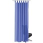 vidaXL Voile-Gardinen 2 Stk. 140 x 225 cm Königsblau vidaXL Voile-Gardinen 2 Stk. 140 x 225 cm Königsblau