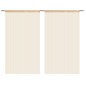 vidaXL Fadenvorhänge 2 Stk. 100 x 250 cm Beige vidaXL Fadenvorhänge 2 Stk. 100 x 250 cm Beige