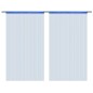 vidaXL Fadenvorhänge 2 Stk. 140 x 250 cm Blau vidaXL Fadenvorhänge 2 Stk. 140 x 250 cm Blau