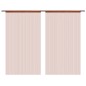 vidaXL Fadenvorhänge 2 Stk. 100 x 250 cm Braun vidaXL Fadenvorhänge 2 Stk. 100 x 250 cm Braun