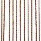 vidaXL Fadenvorhänge 2 Stk. 100 x 250 cm Braun vidaXL Fadenvorhänge 2 Stk. 100 x 250 cm Braun