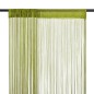 vidaXL Fadenvorhänge 2 Stk. 100 x 250 cm Grün vidaXL Fadenvorhänge 2 Stk. 100 x 250 cm Grün