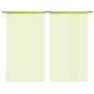 vidaXL Fadenvorhänge 2 Stk. 100 x 250 cm Grün vidaXL Fadenvorhänge 2 Stk. 100 x 250 cm Grün