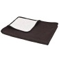 vidaXL Zweiseitige Tagesdecke Gesteppt 170 x 210 cm Creme und Braun vidaXL Zweiseitige Tagesdecke Gesteppt 170 x 210 cm Creme und Braun