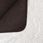 vidaXL Zweiseitige Tagesdecke Gesteppt 170 x 210 cm Creme und Braun vidaXL Zweiseitige Tagesdecke Gesteppt 170 x 210 cm Creme und Braun