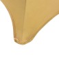 vidaXL 6 Stk. Stretch-Stuhlhussen Golden vidaXL 6 Stk. Stretch-Stuhlhussen Golden