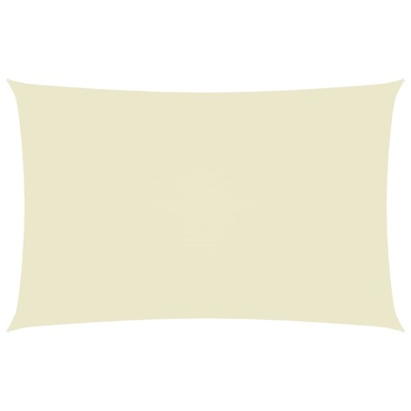 vidaXL Sonnensegel Oxford-Gewebe Rechteckig 5x8 m Creme