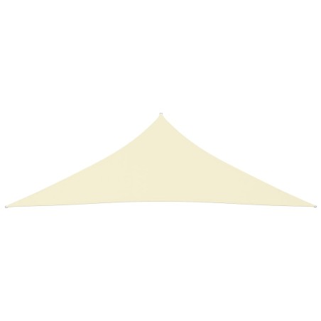 vidaXL Sonnensegel Oxford-Gewebe Dreieckig 2,5x2,5x3,5 m Creme
