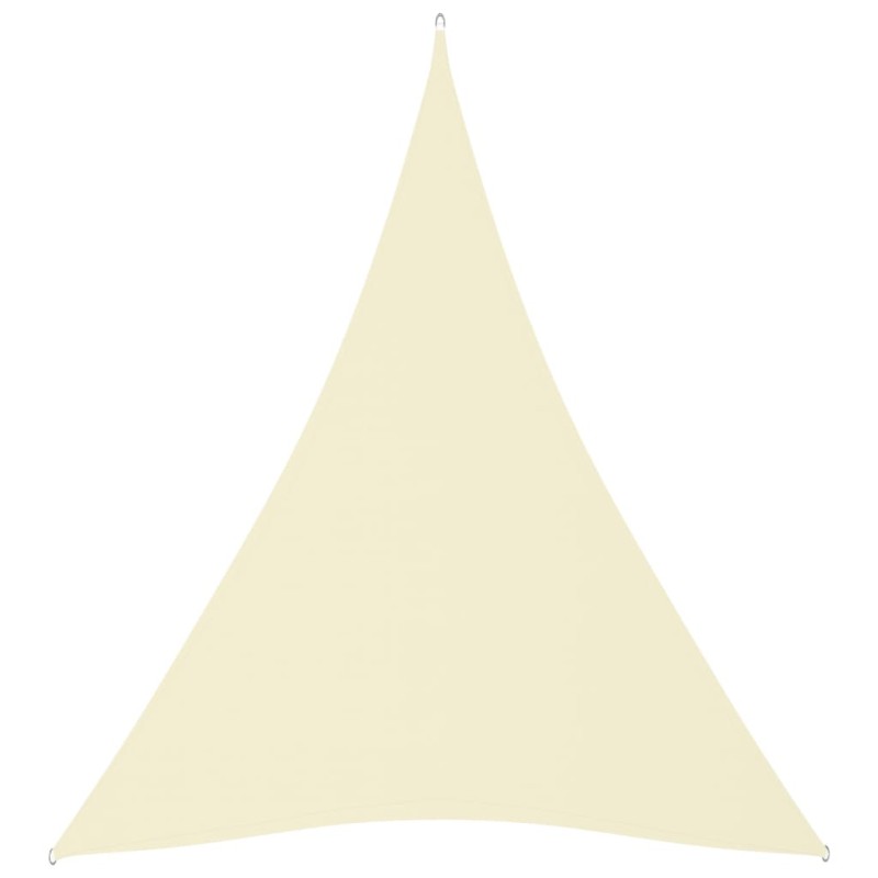 vidaXL Sonnensegel Oxford-Gewebe Dreieckig 5x7x7 m Creme vidaXL Sonnensegel Oxford-Gewebe Dreieckig 5x7x7 m Creme