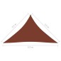 vidaXL Sonnensegel Oxford-Gewebe Dreieckig 2,5x2,5x3,5 m Terrakottarot vidaXL Sonnensegel Oxford-Gewebe Dreieckig 2,5x2,5x3,5 m Terrakottarot