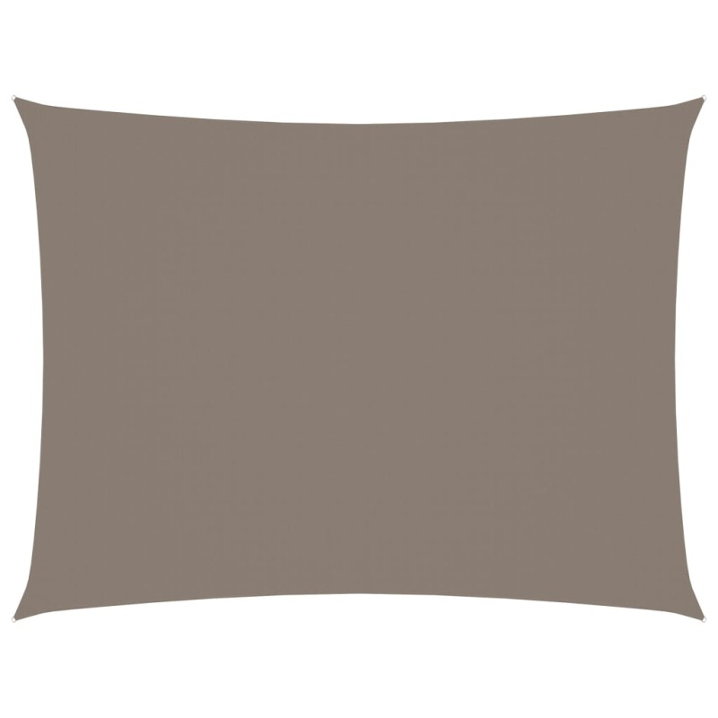 vidaXL Sonnensegel Oxford-Gewebe Rechteckig 6x7 m Taupe vidaXL Sonnensegel Oxford-Gewebe Rechteckig 6x7 m Taupe