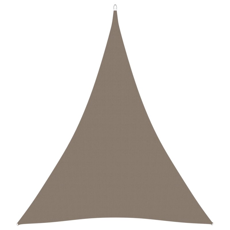 vidaXL Sonnensegel Oxford-Gewebe Dreieckig 3x4x4 m Taupe vidaXL Sonnensegel Oxford-Gewebe Dreieckig 3x4x4 m Taupe
