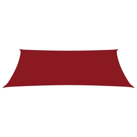 vidaXL Sonnensegel Oxford-Gewebe Rechteckig 2x4,5 m Rot