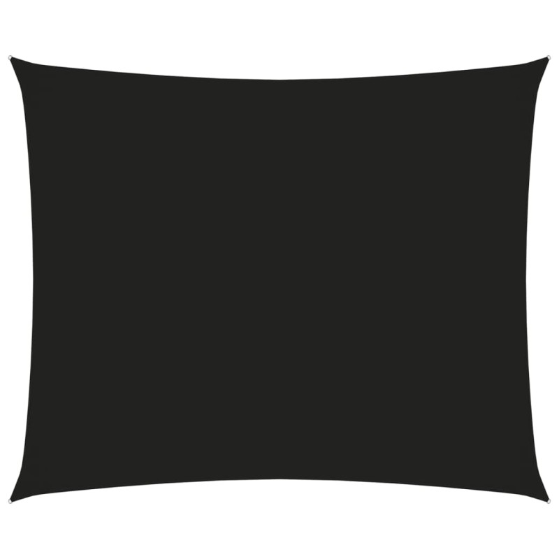 vidaXL Sonnensegel Oxford-Gewebe Rechteckig 2,5x3,5 m Schwarz vidaXL Sonnensegel Oxford-Gewebe Rechteckig 2,5x3,5 m Schwarz