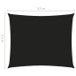 vidaXL Sonnensegel Oxford-Gewebe Rechteckig 2,5x3,5 m Schwarz vidaXL Sonnensegel Oxford-Gewebe Rechteckig 2,5x3,5 m Schwarz