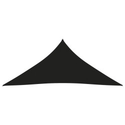 vidaXL Sonnensegel Oxford-Gewebe Dreieckig 3x3x3 m Schwarz