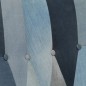 Schaukelsessel mit Hocker Blau Denim Patchwork Canvas Schaukelsessel mit Hocker Blau Denim Patchwork Canvas