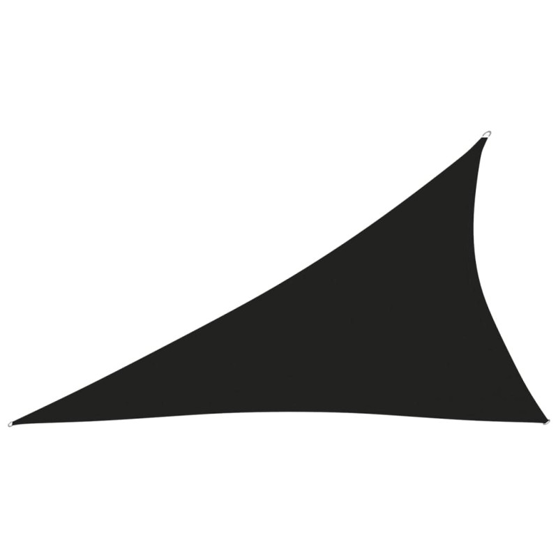 vidaXL Sonnensegel Oxford-Gewebe Dreieckig 3x4x5 m Schwarz vidaXL Sonnensegel Oxford-Gewebe Dreieckig 3x4x5 m Schwarz