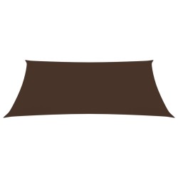 vidaXL Sonnensegel Oxford-Gewebe Rechteckig 3,5x4,5 m Braun