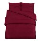 vidaXL Bettwäsche-Set Bordeauxrot 140x200 cm Leichte Mikrofaser vidaXL Bettwäsche-Set Bordeauxrot 140x200 cm Leichte Mikrofaser