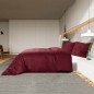 vidaXL Bettwäsche-Set Bordeauxrot 140x200 cm Leichte Mikrofaser vidaXL Bettwäsche-Set Bordeauxrot 140x200 cm Leichte Mikrofaser