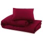 vidaXL Bettwäsche-Set Bordeauxrot 140x200 cm Leichte Mikrofaser vidaXL Bettwäsche-Set Bordeauxrot 140x200 cm Leichte Mikrofaser