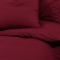 vidaXL Bettwäsche-Set Bordeauxrot 140x200 cm Leichte Mikrofaser vidaXL Bettwäsche-Set Bordeauxrot 140x200 cm Leichte Mikrofaser