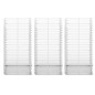 vidaXL Gabionen-Set 3-tlg. Verzinkter Draht 25×25×50 cm vidaXL Gabionen-Set 3-tlg. Verzinkter Draht 25×25×50 cm
