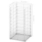 vidaXL Gabionen-Set 3-tlg. Verzinkter Draht 25×25×50 cm vidaXL Gabionen-Set 3-tlg. Verzinkter Draht 25×25×50 cm
