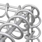 vidaXL Gabionen-Steinkorb Stahl 85×30×200 cm Silbern vidaXL Gabionen-Steinkorb Stahl 85×30×200 cm Silbern