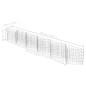 vidaXL Gabionenkorb Pflanzkasten Gemüse-Hochbeet Stahl 300×30×50 cm vidaXL Gabionenkorb Pflanzkasten Gemüse-Hochbeet Stahl 300×30×50 cm