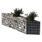vidaXL Gabionenkorb Pflanzkasten Gemüse-Hochbeet Stahl 120×30×50 cm vidaXL Gabionenkorb Pflanzkasten Gemüse-Hochbeet Stahl 120×30×50 cm