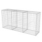 vidaXL Gabionenkorb Stahl 200×50×100 cm vidaXL Gabionenkorb Stahl 200×50×100 cm