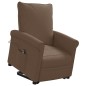 vidaXL Aufstehsessel Braun Stoff vidaXL Aufstehsessel Braun Stoff