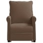 vidaXL Aufstehsessel Braun Stoff vidaXL Aufstehsessel Braun Stoff