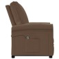 vidaXL Aufstehsessel Braun Stoff vidaXL Aufstehsessel Braun Stoff