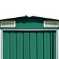 vidaXL Gerätehaus 257x489x181 cm Metall Grün vidaXL Gerätehaus 257x489x181 cm Metall Grün