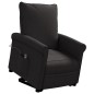 vidaXL Aufstehsessel Schwarz Stoff vidaXL Aufstehsessel Schwarz Stoff