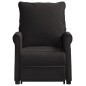 vidaXL Aufstehsessel Schwarz Stoff vidaXL Aufstehsessel Schwarz Stoff