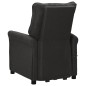 vidaXL Aufstehsessel Schwarz Stoff vidaXL Aufstehsessel Schwarz Stoff