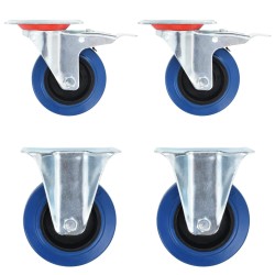 vidaXL Rollen 4 Stk. 100 mm