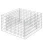 vidaXL Gabionen-Hochbeet Verzinkter Stahl 90×90×50 cm vidaXL Gabionen-Hochbeet Verzinkter Stahl 90×90×50 cm