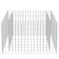 vidaXL Gabionen-Hochbeet Verzinkter Stahl 90×90×50 cm vidaXL Gabionen-Hochbeet Verzinkter Stahl 90×90×50 cm